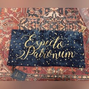 Pottery barn Harry Potter Expecto Patronum pillow cover